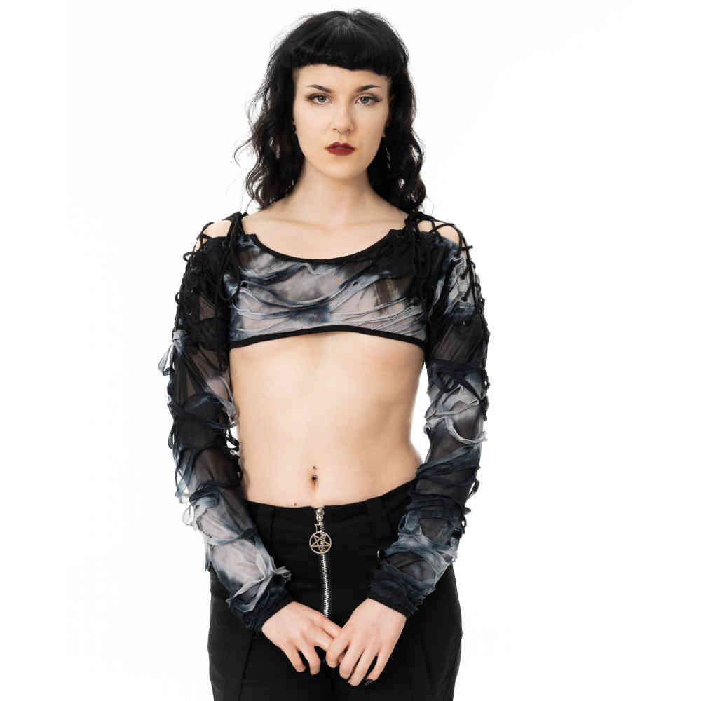 Chemical Black - Suvi Bolero - Grijs